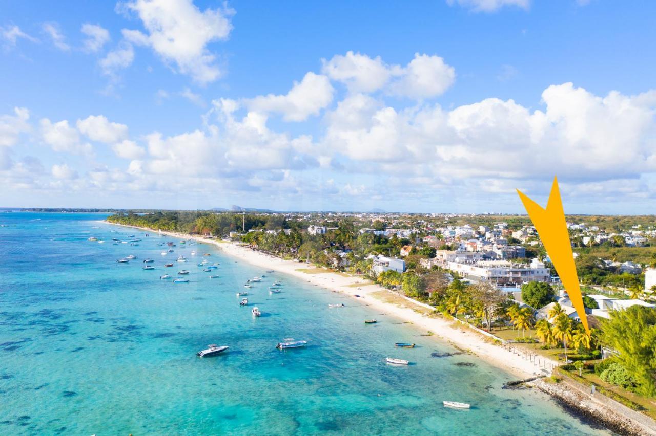 Caro'S Beachfront Trou aux Biches Exterior foto
